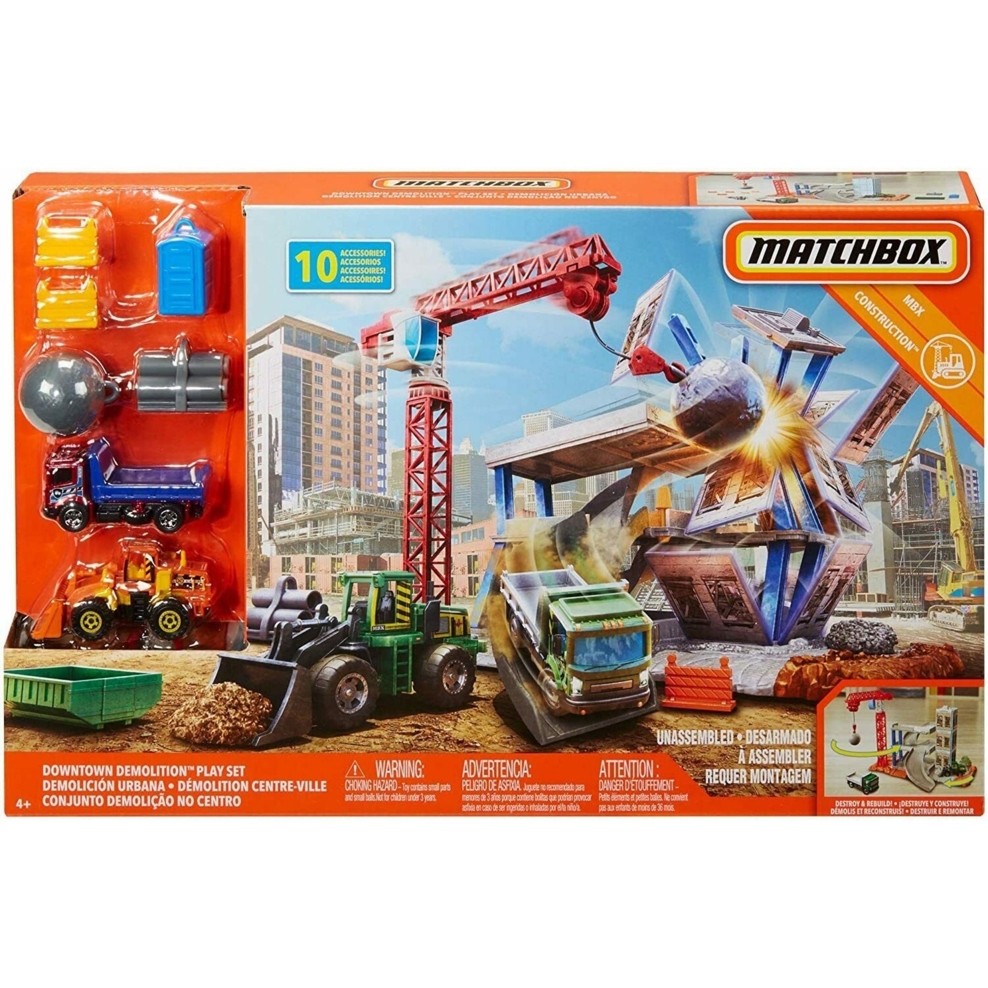 Matchbox construction site online