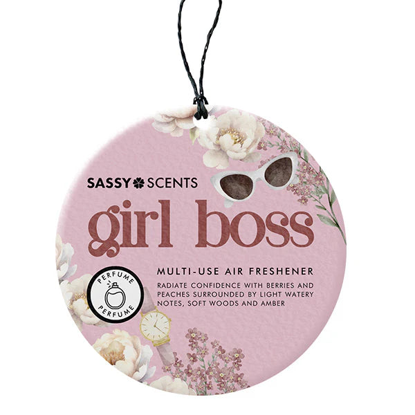 Sassy Scents Girl Boss Car Air Freshener