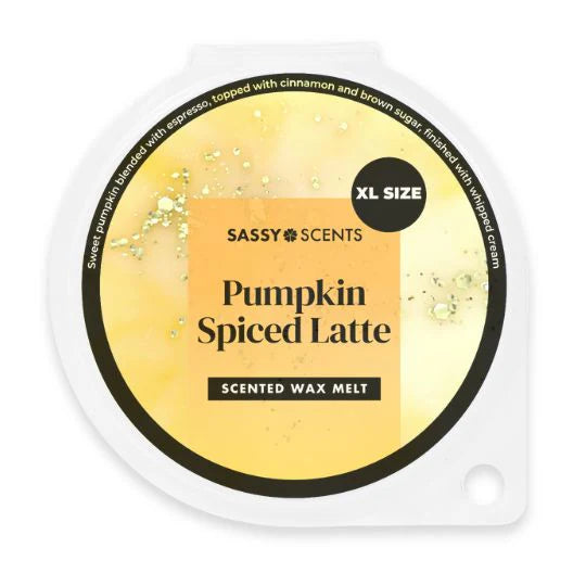 Sassy Scents Pumpkin Spiced Latte XL Segment Pot