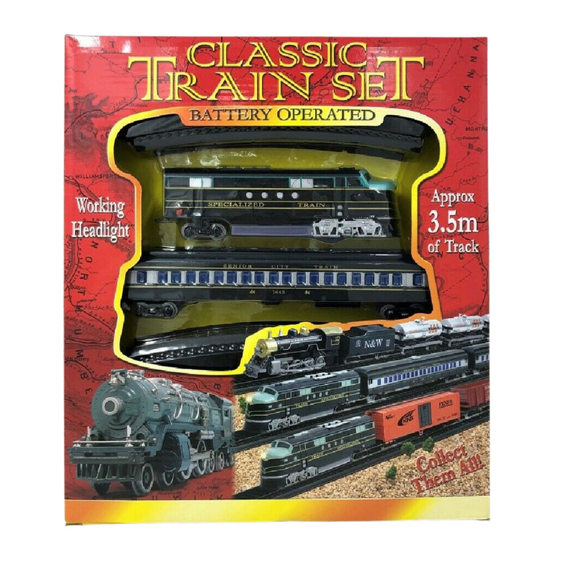 Classic Train Set Battery Operated