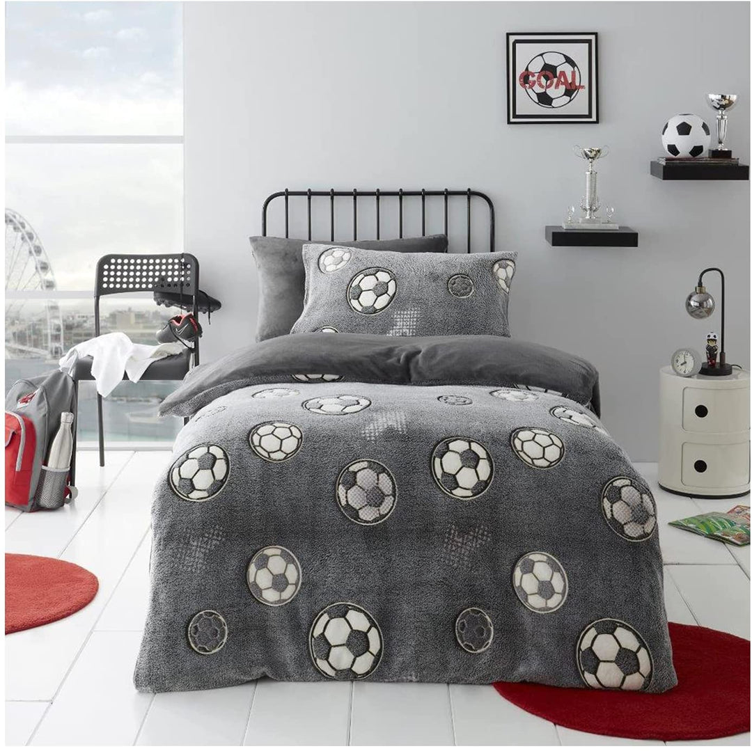 Football double duvet set best sale