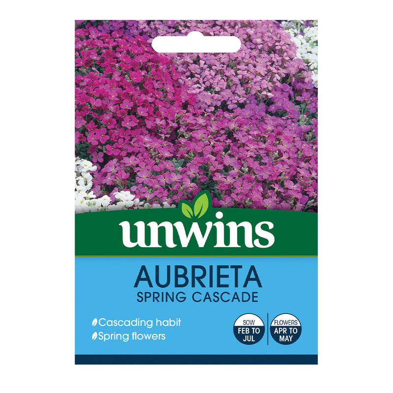 Unwins Aubrieta Spring Cascade Seeds