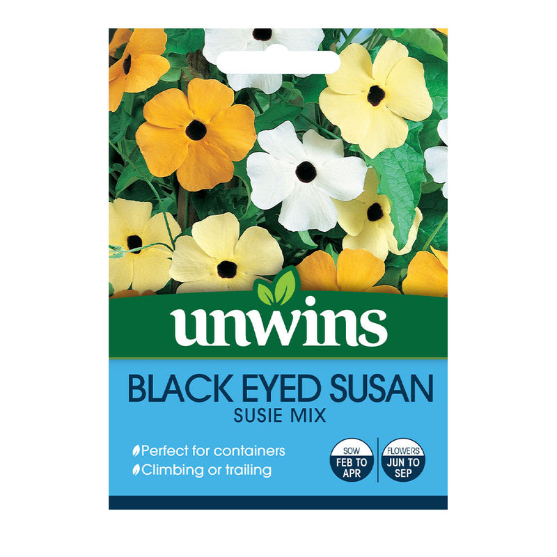 Unwins Black Eyed Susan Susie Mix Seeds