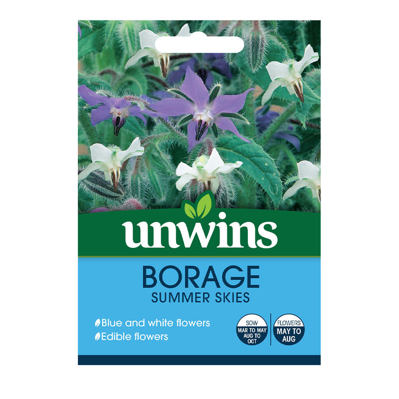 Unwins Borage Summer Skies Seeds