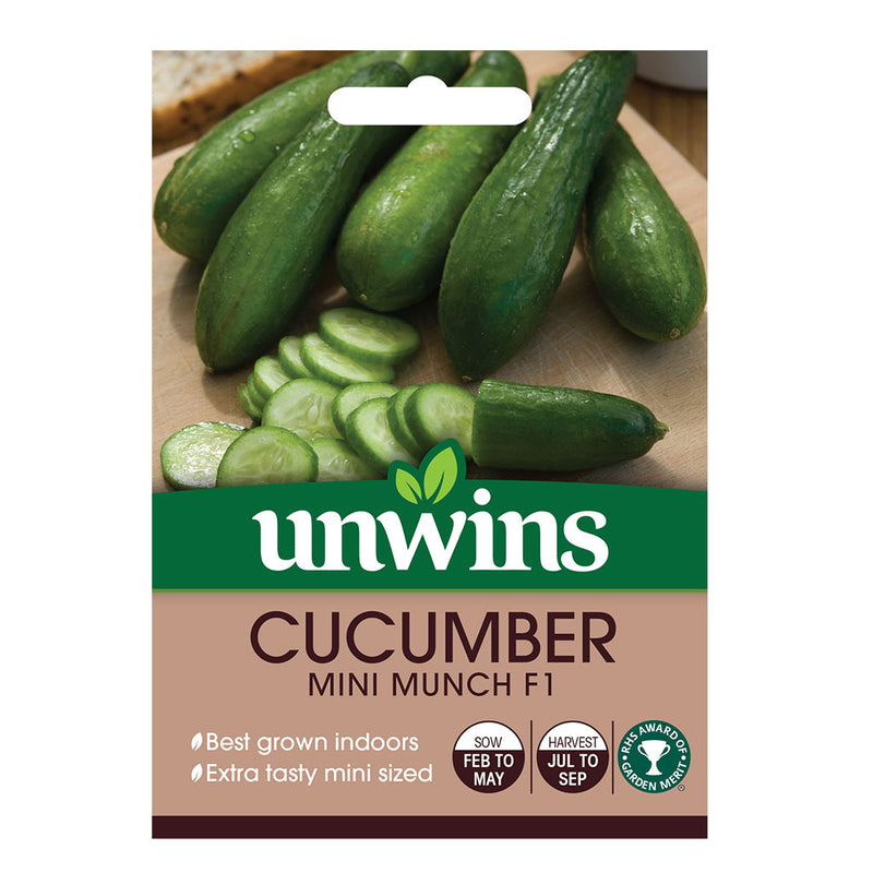 Unwins Cucumber Mini Munch F1 Seeds