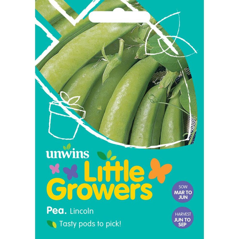 Unwins Little Growers Pea Lincoln Seeds