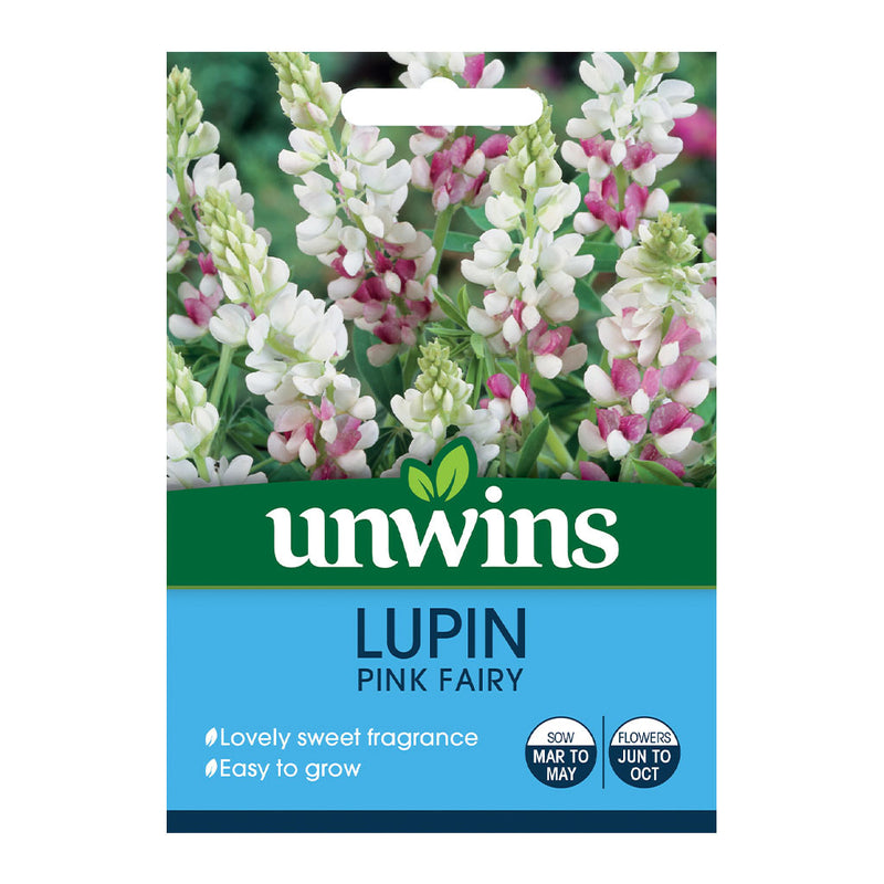 Unwins Lupin Pink Fairy Seeds