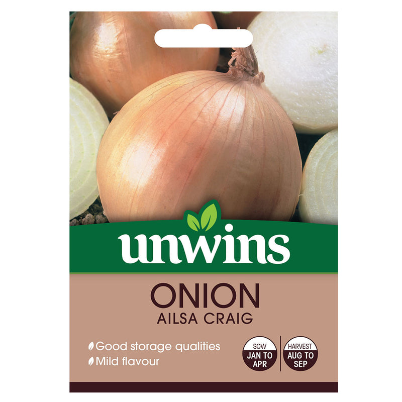 Unwins Onion Ailsa Craig Seeds