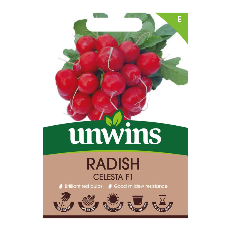 Unwins Radish Celesta Seeds