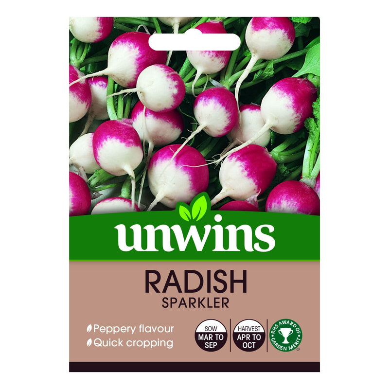 Unwins Radish Sparkler Seeds