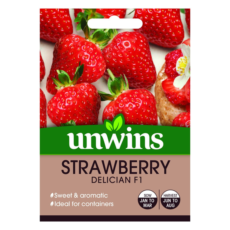 Unwins Strawberry Delician F1 Seeds