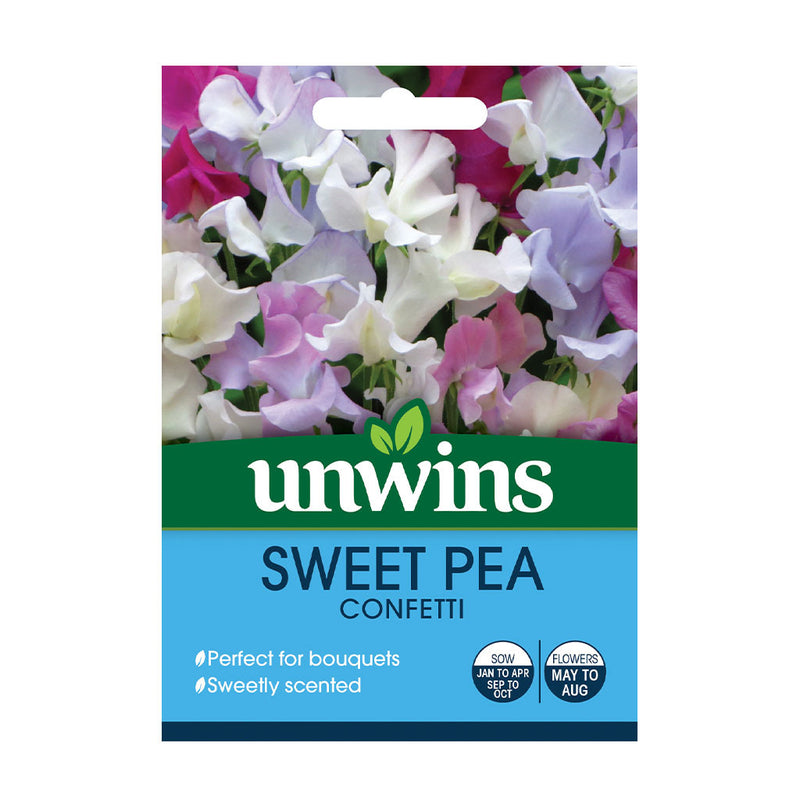 Unwins Sweet Pea Confetti Seeds